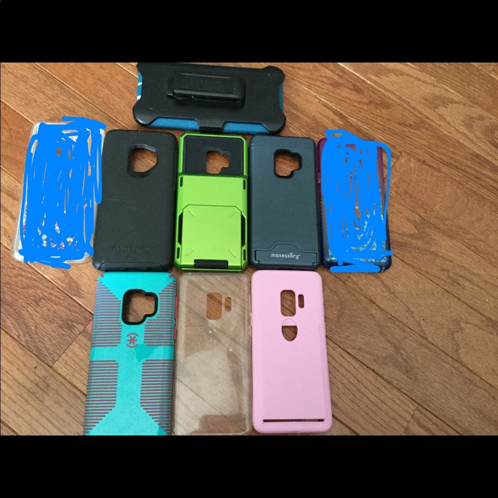 Samsung Galaxy s9 case lot